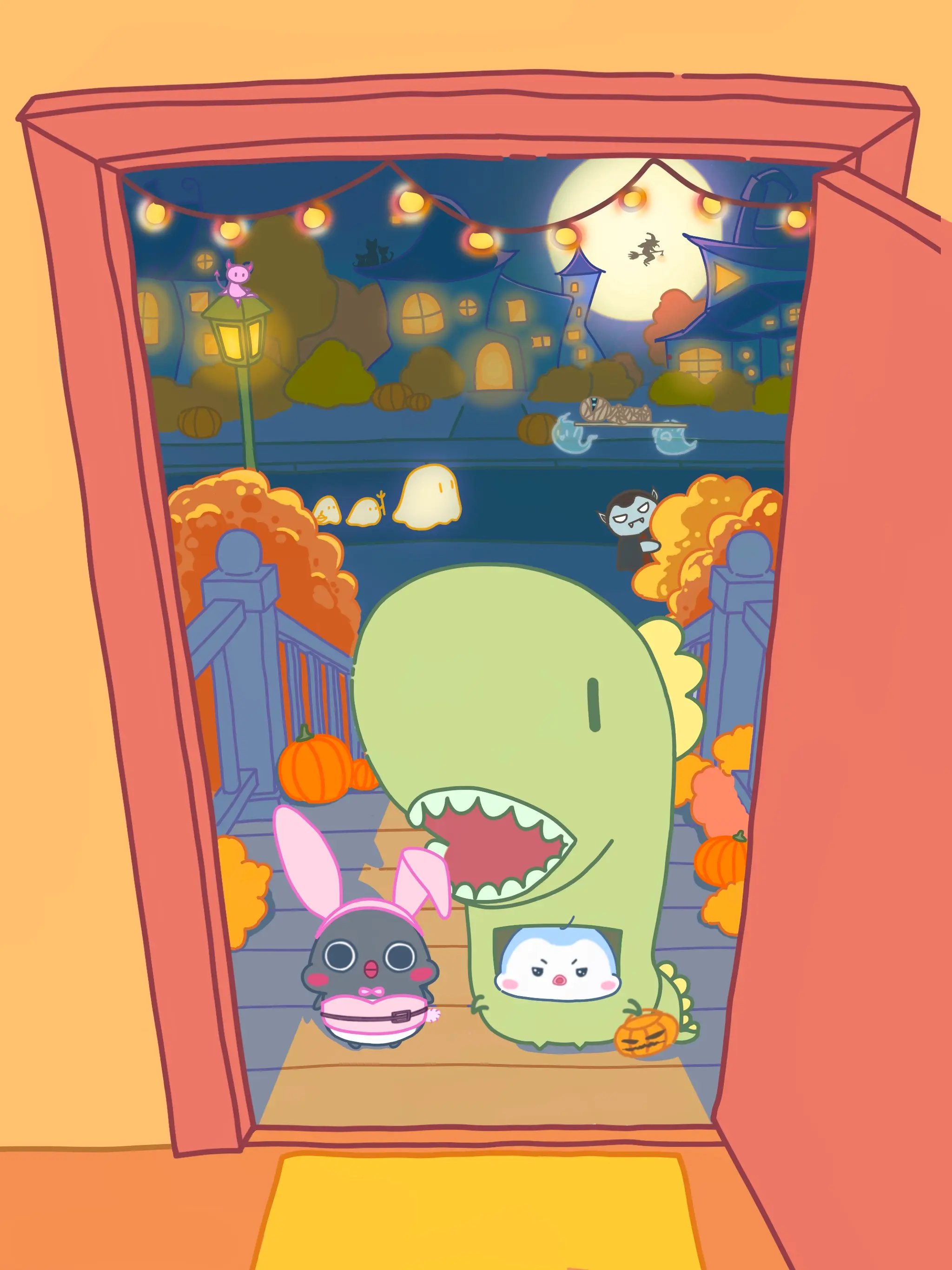 Dunno Pengu character scene 10