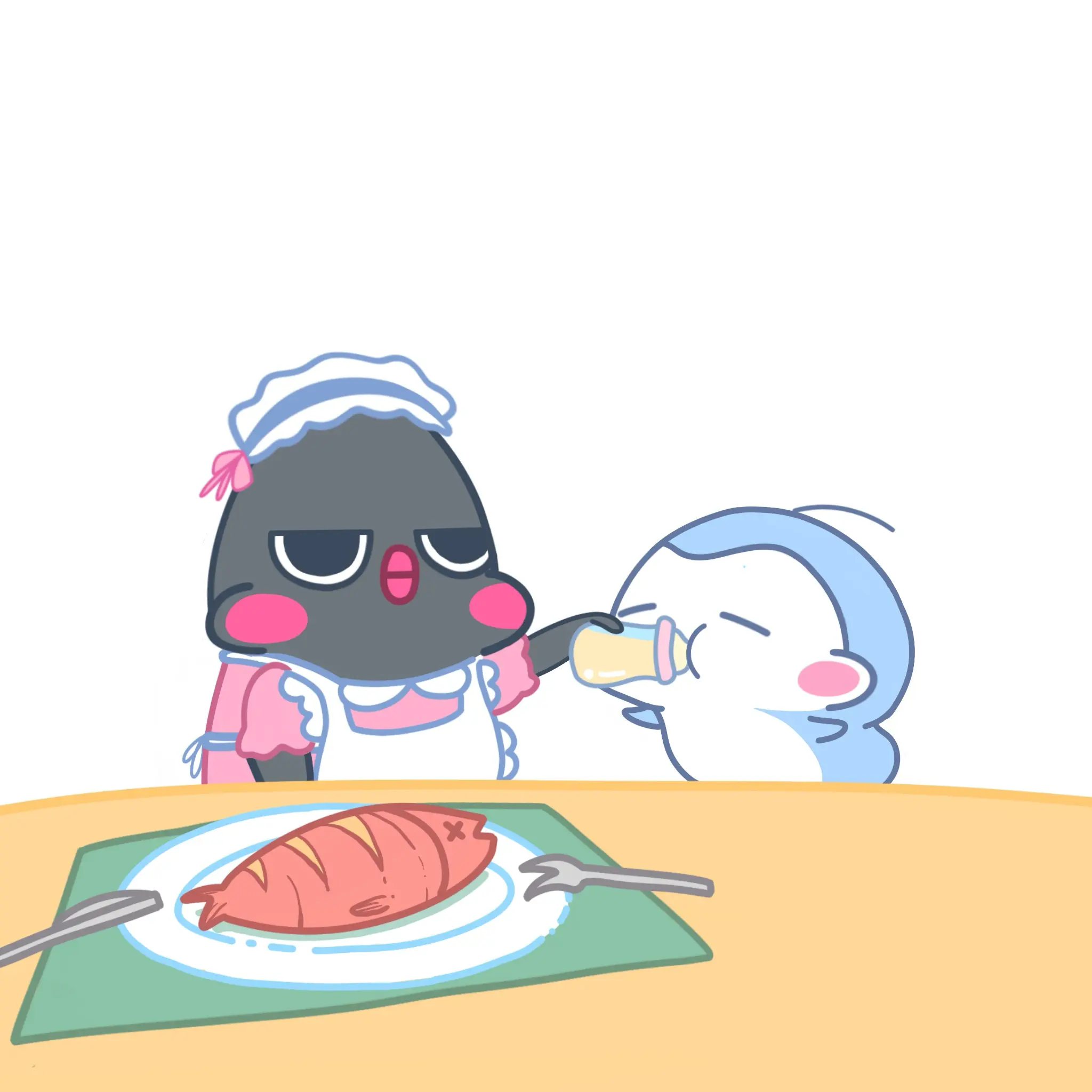 Dunno Pengu character scene 2