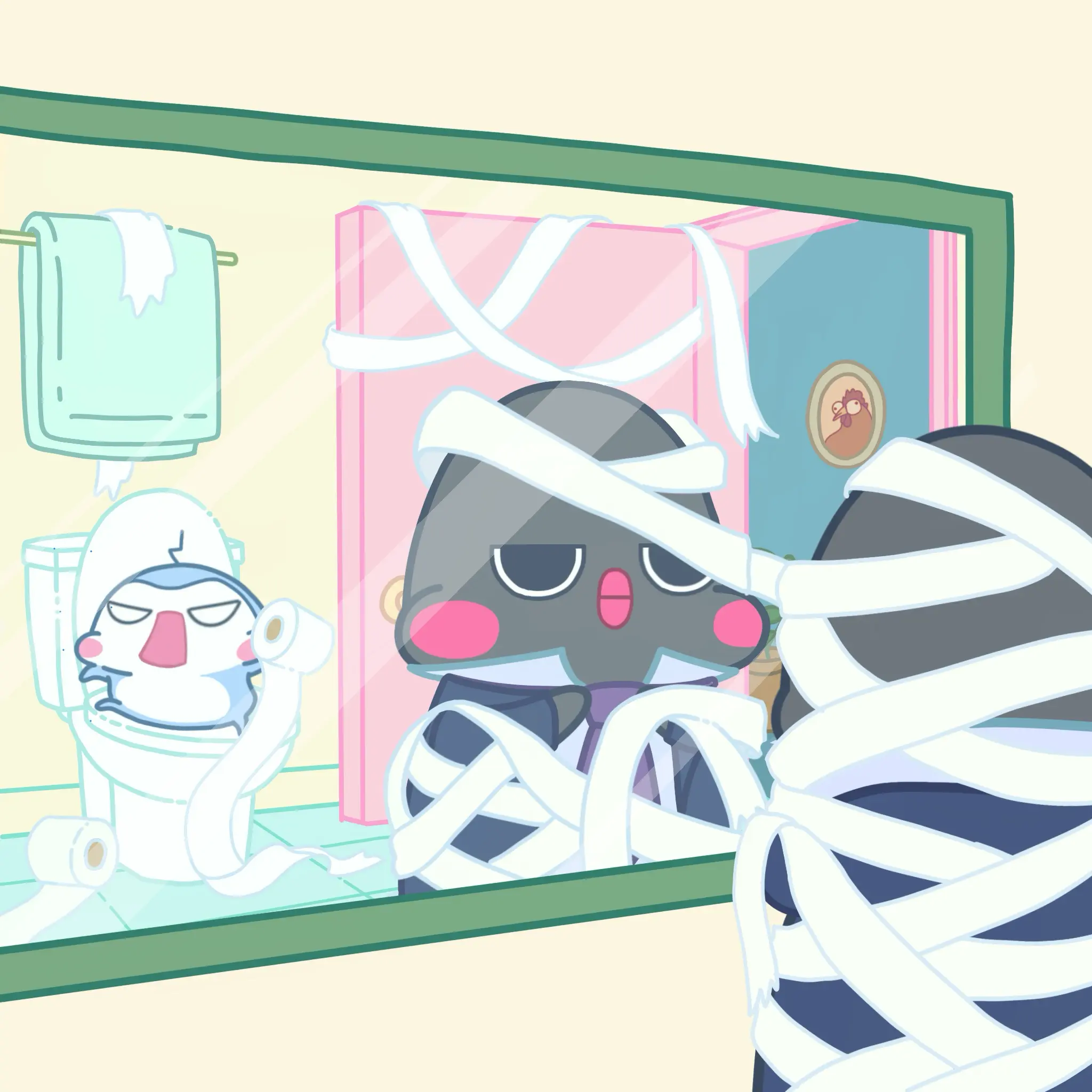 Dunno Pengu character scene 4