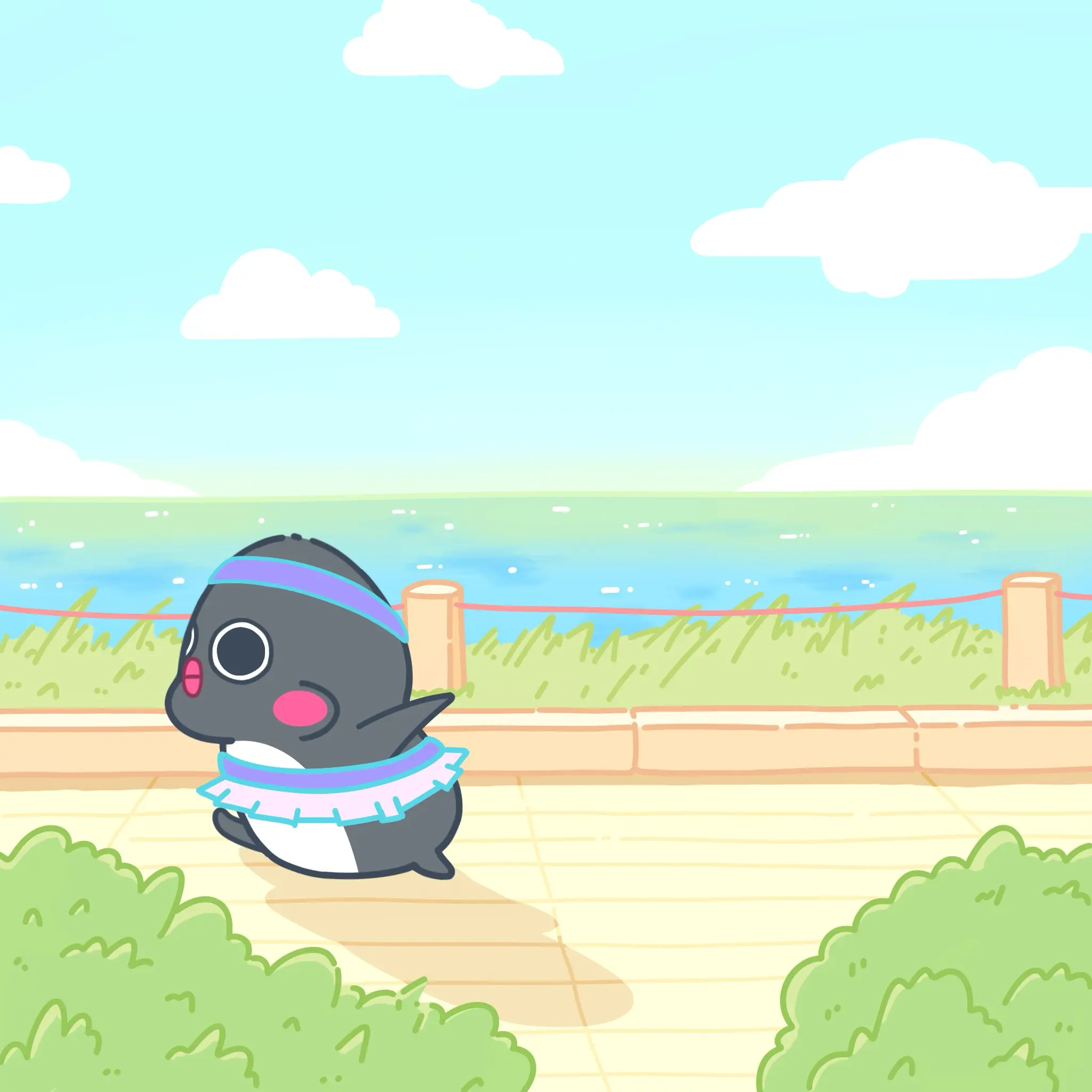 Dunno Pengu character scene 5