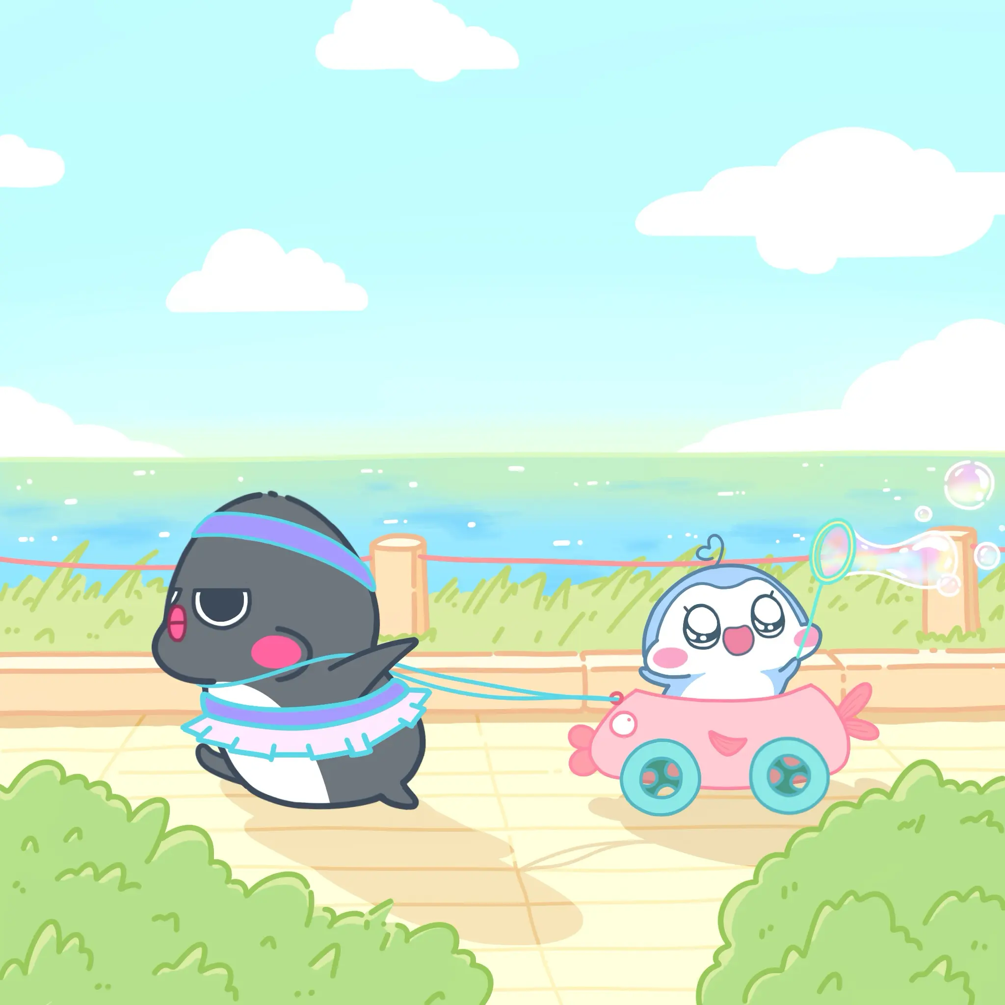 Dunno Pengu character scene 6