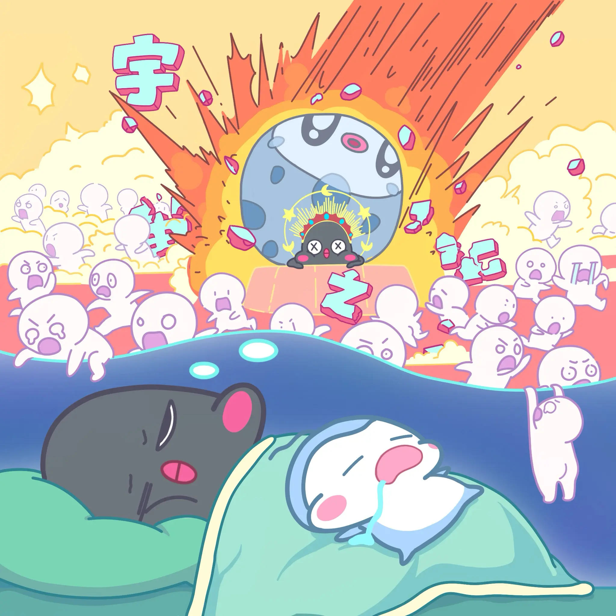 Dunno Pengu character scene 8